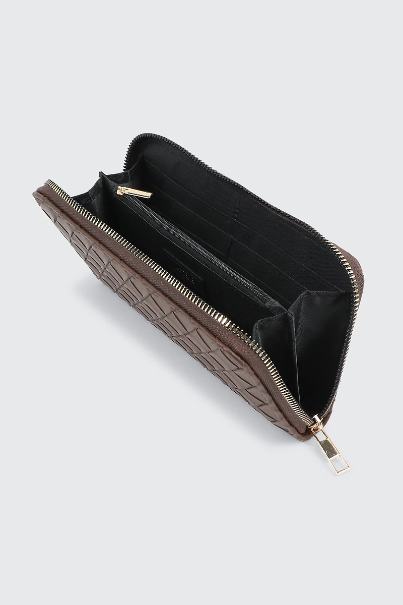 Basket Weave Wallet