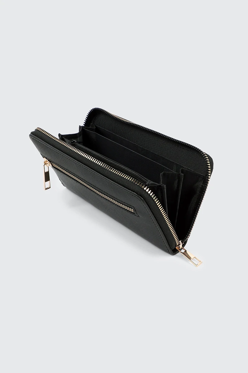 Printed rectangular wallet