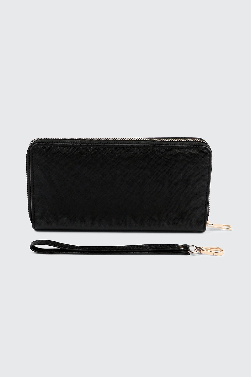 Printed rectangular wallet