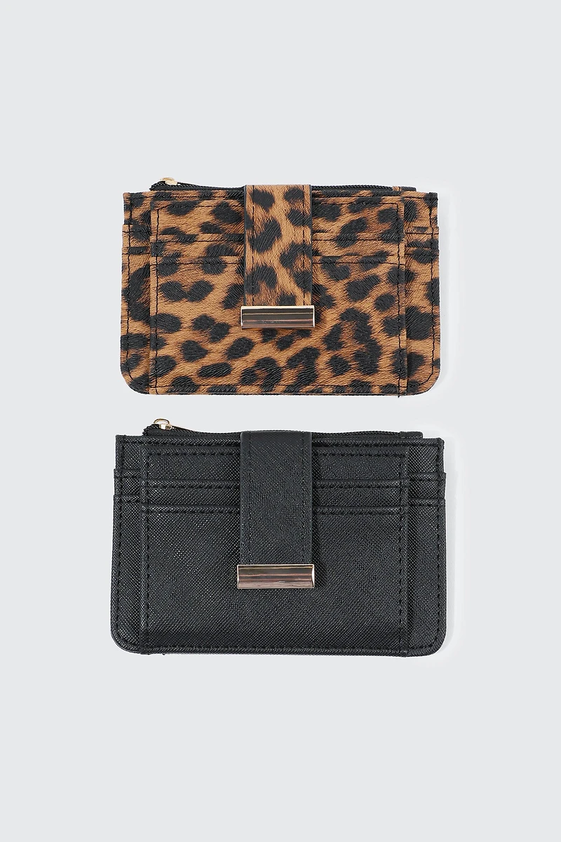 Faux Leather Cardholder