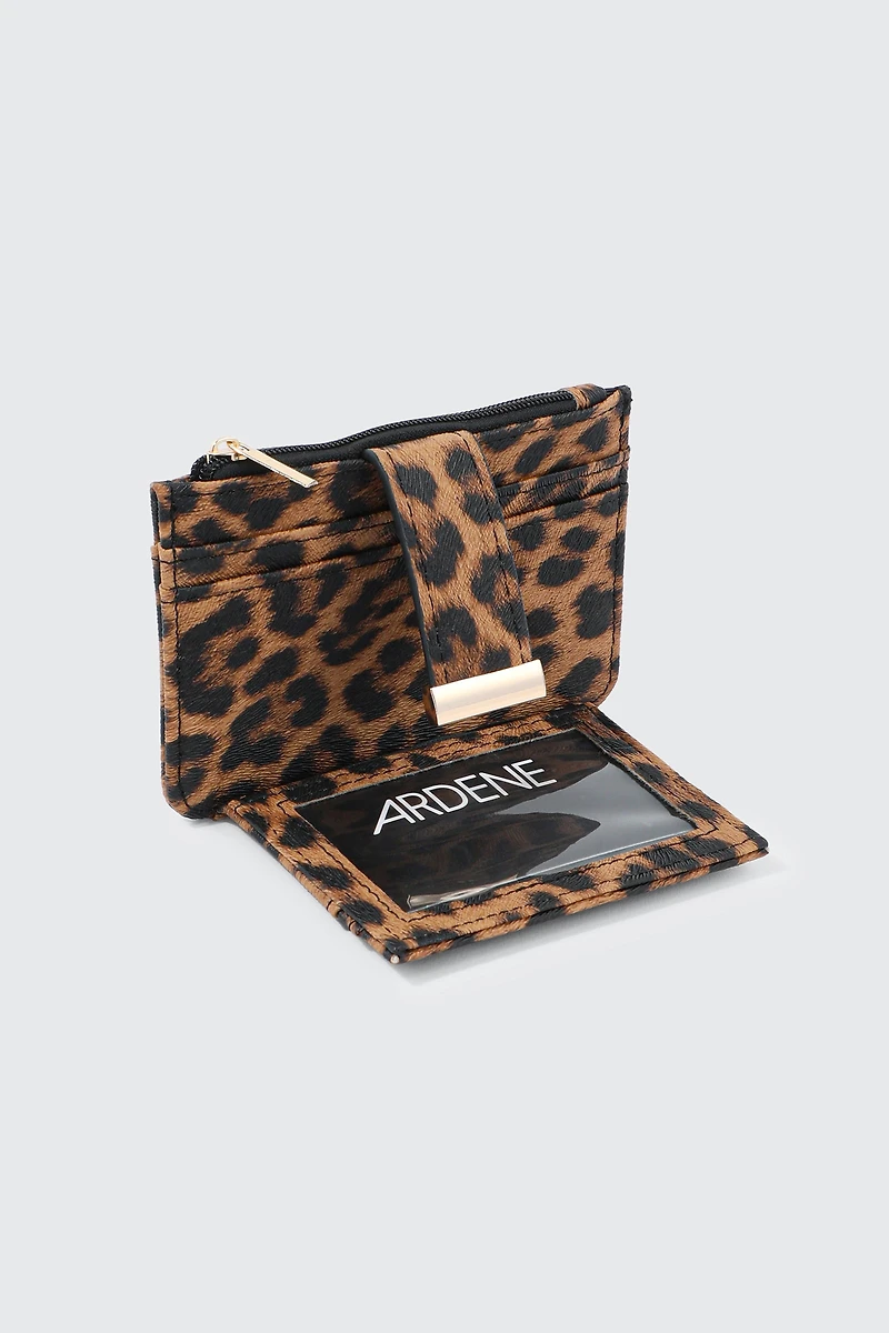 Porte-cartes en faux cuir