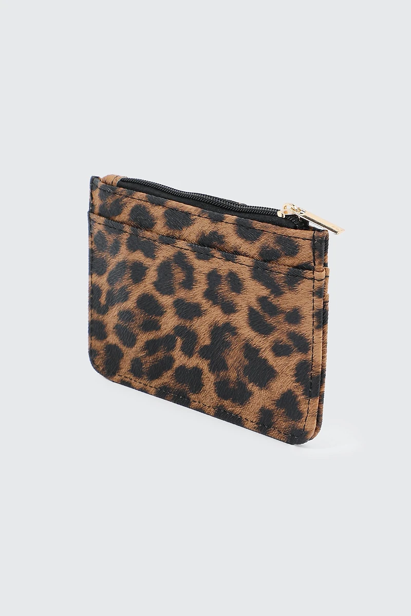 Porte-cartes en faux cuir