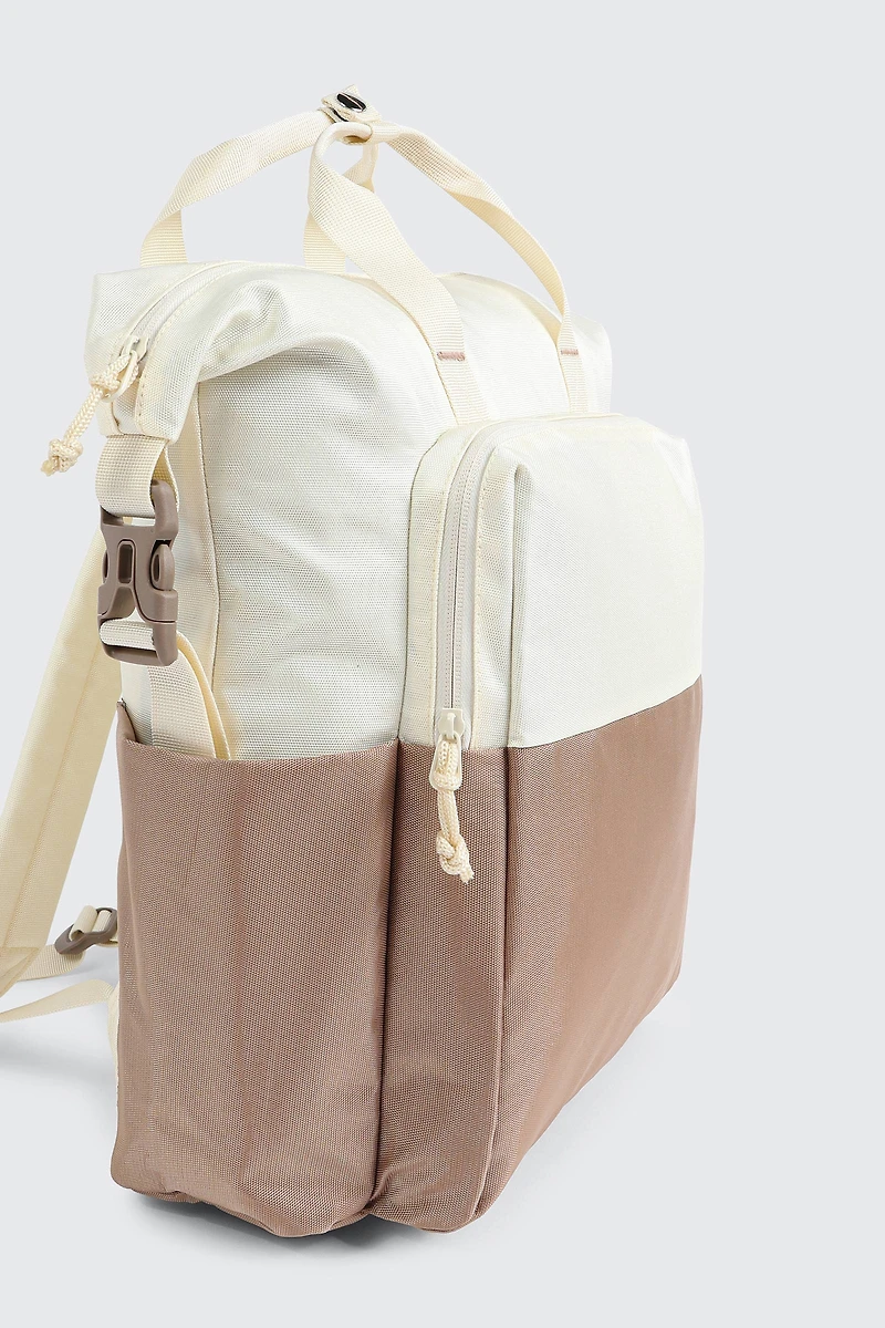 Sac à dos à rabat roulé