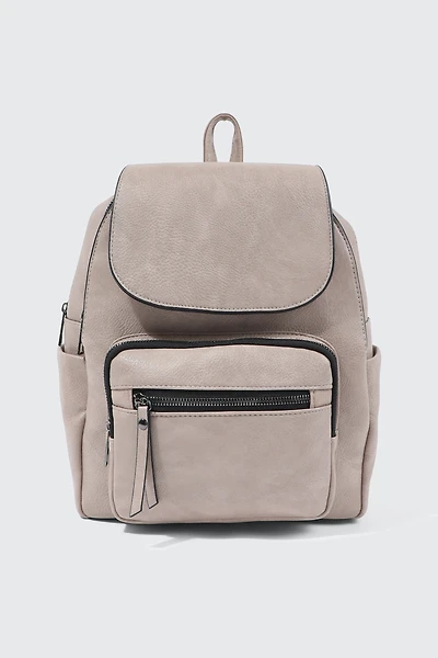 Petit sac à dos en faux cuir