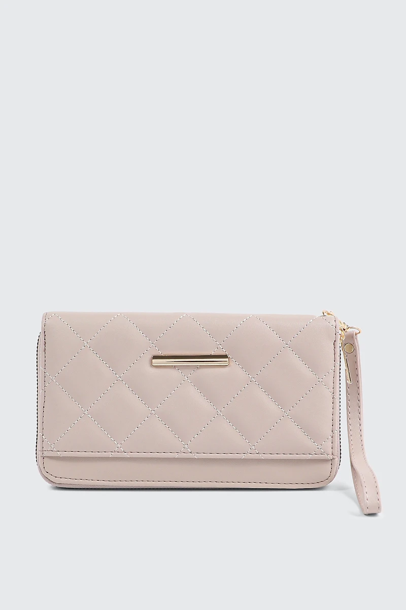 Diamond Quilted Wallet