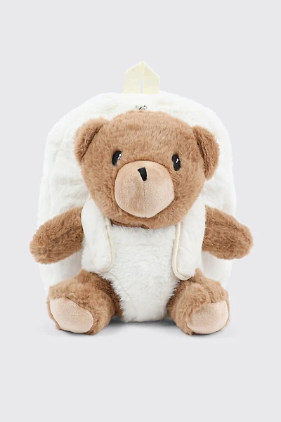 Mini Backpack with Removable Plushie