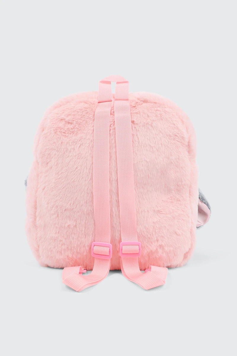 Mini Backpack with Removable Plushie