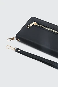 Rectangular Zip Around Wallet