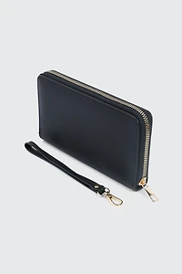 Rectangular Zip Around Wallet