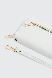 Rectangular Zip Around Wallet