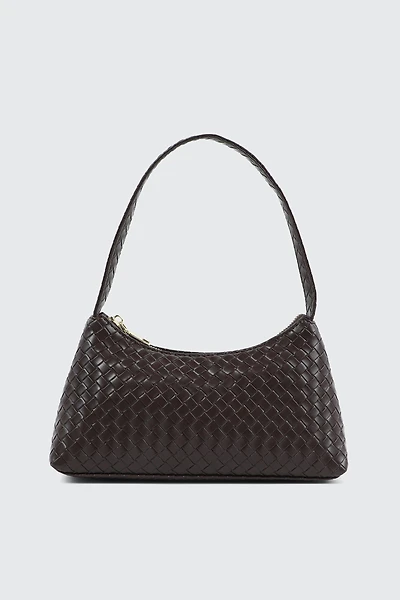 Woven Structured Handbag