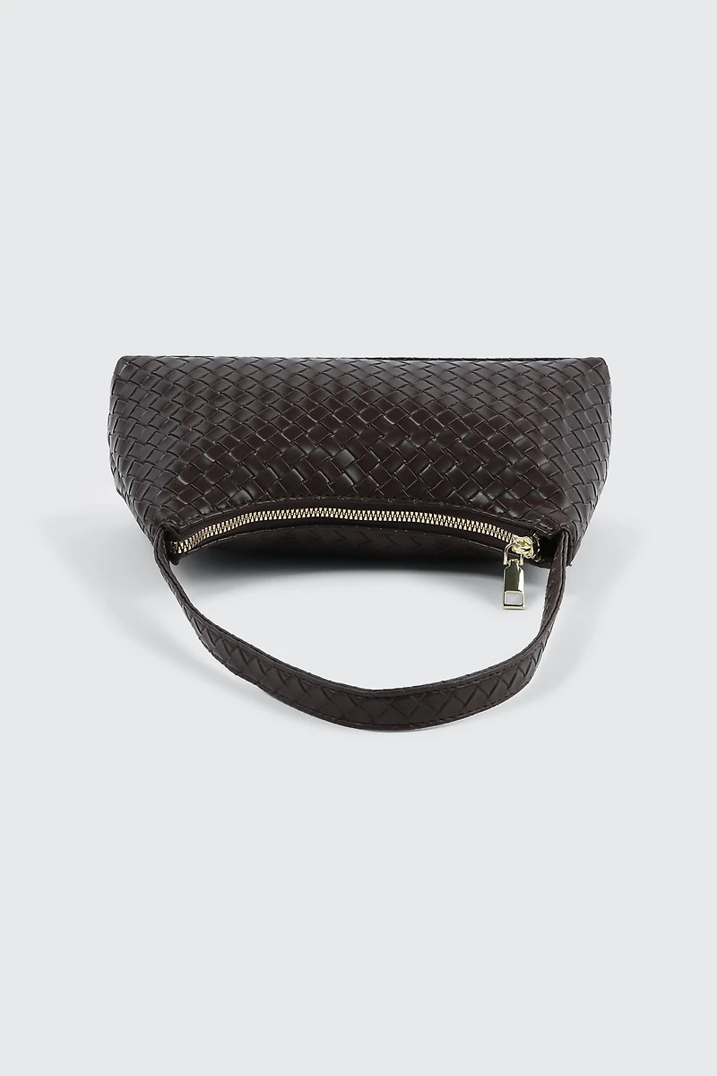 Woven Structured Handbag