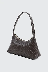 Woven Structured Handbag