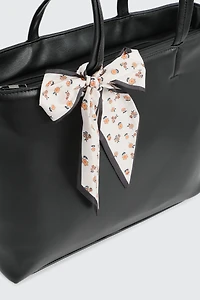 Large Tote with Scarf