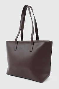 Large Structured Tote Bag