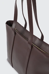 Large Structured Tote Bag