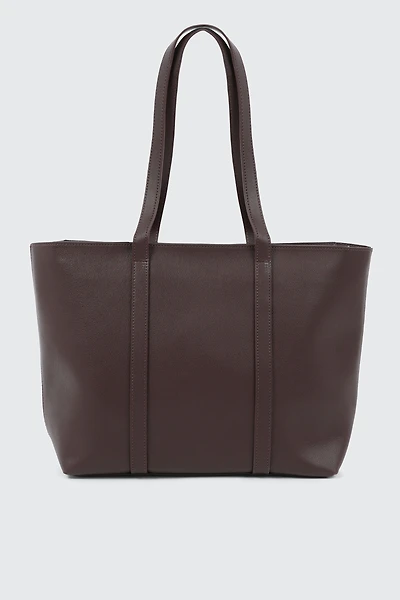Large Structured Tote Bag