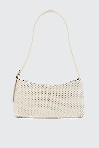 Textured Shoulder Bag
