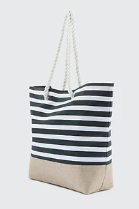 Canvas Woven Tote Bag