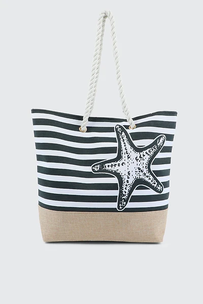 Canvas Woven Tote Bag