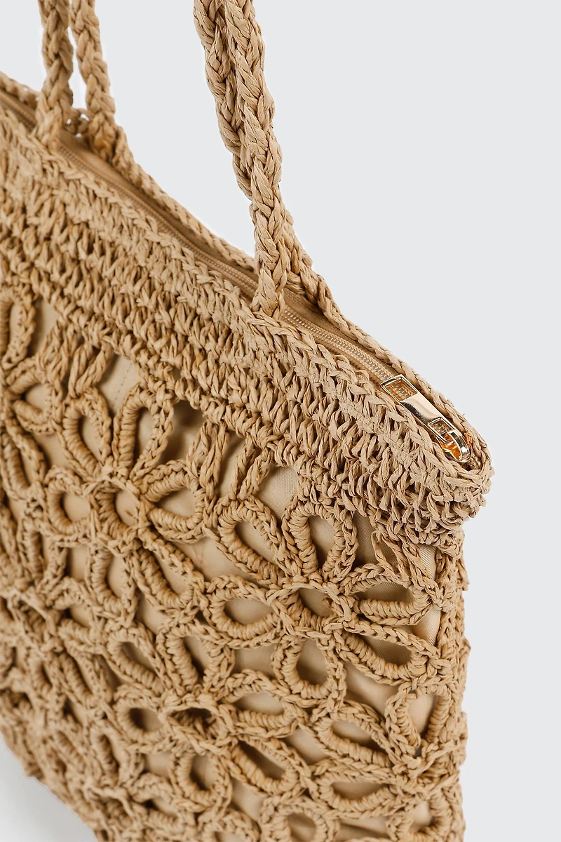 Straw Woven Shoulder Bag