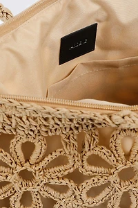 Sac d'épaule tissé en paille
