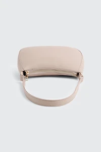 Sac d'épaule arrondi en faux cuir