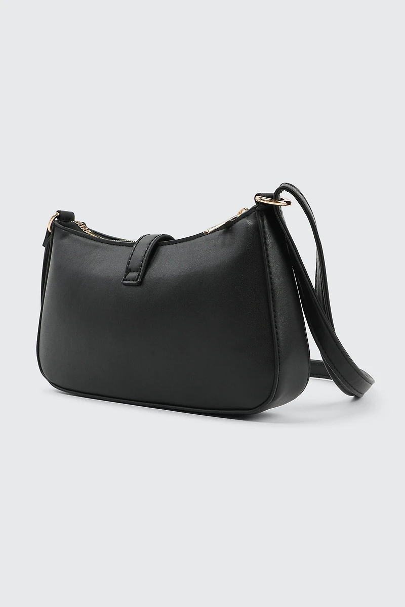 Shoulder Bag with Turn Lock