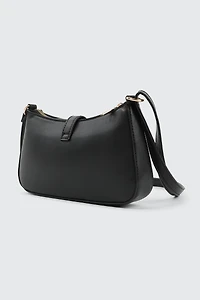 Shoulder Bag with Turn Lock