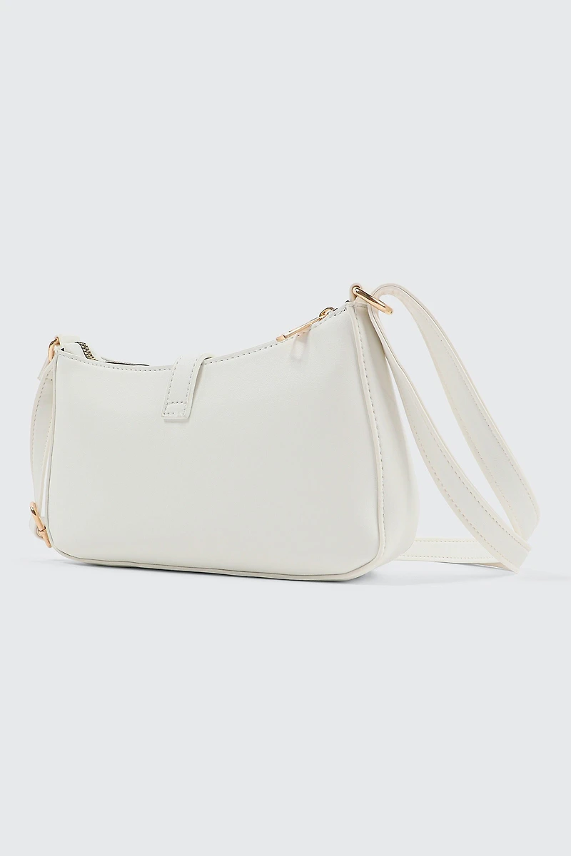 Shoulder Bag with Turn Lock