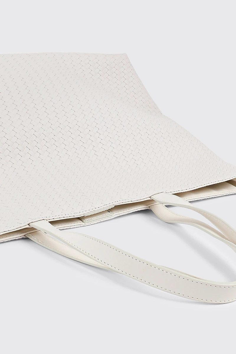 Grand sac fourre-tout tissé