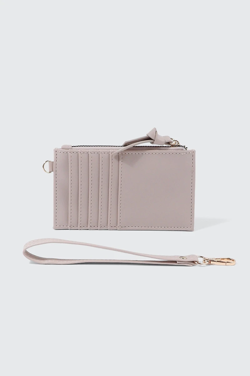 Quilted Diamond Wristlet Cardholder