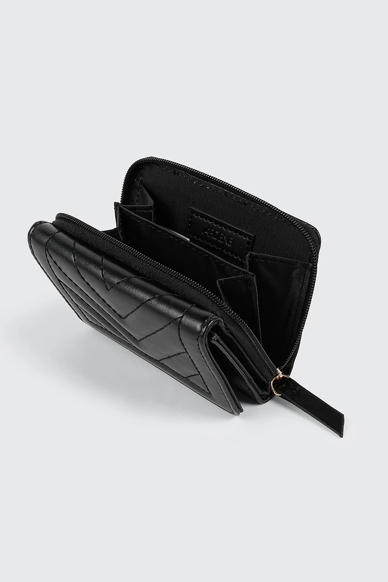 Quilted Smooth Wallet