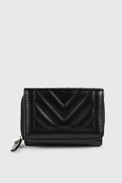 Quilted Smooth Wallet