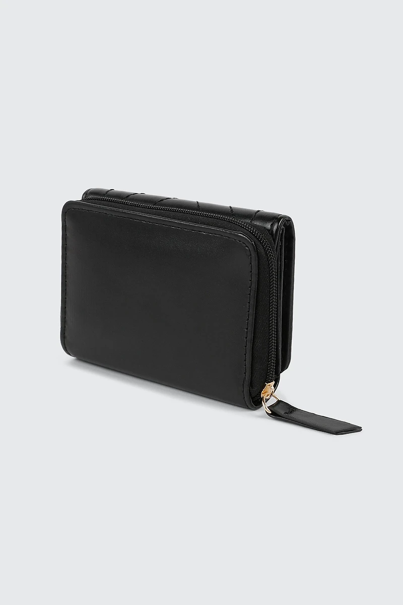 Quilted Smooth Wallet