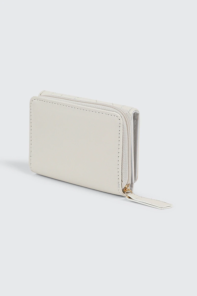 Quilted Smooth Wallet