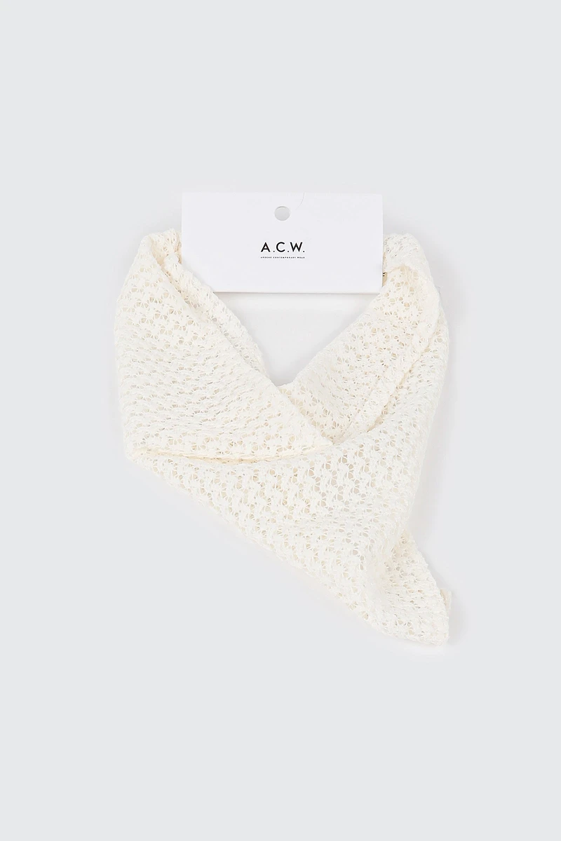 Crochet Triangle Bandana