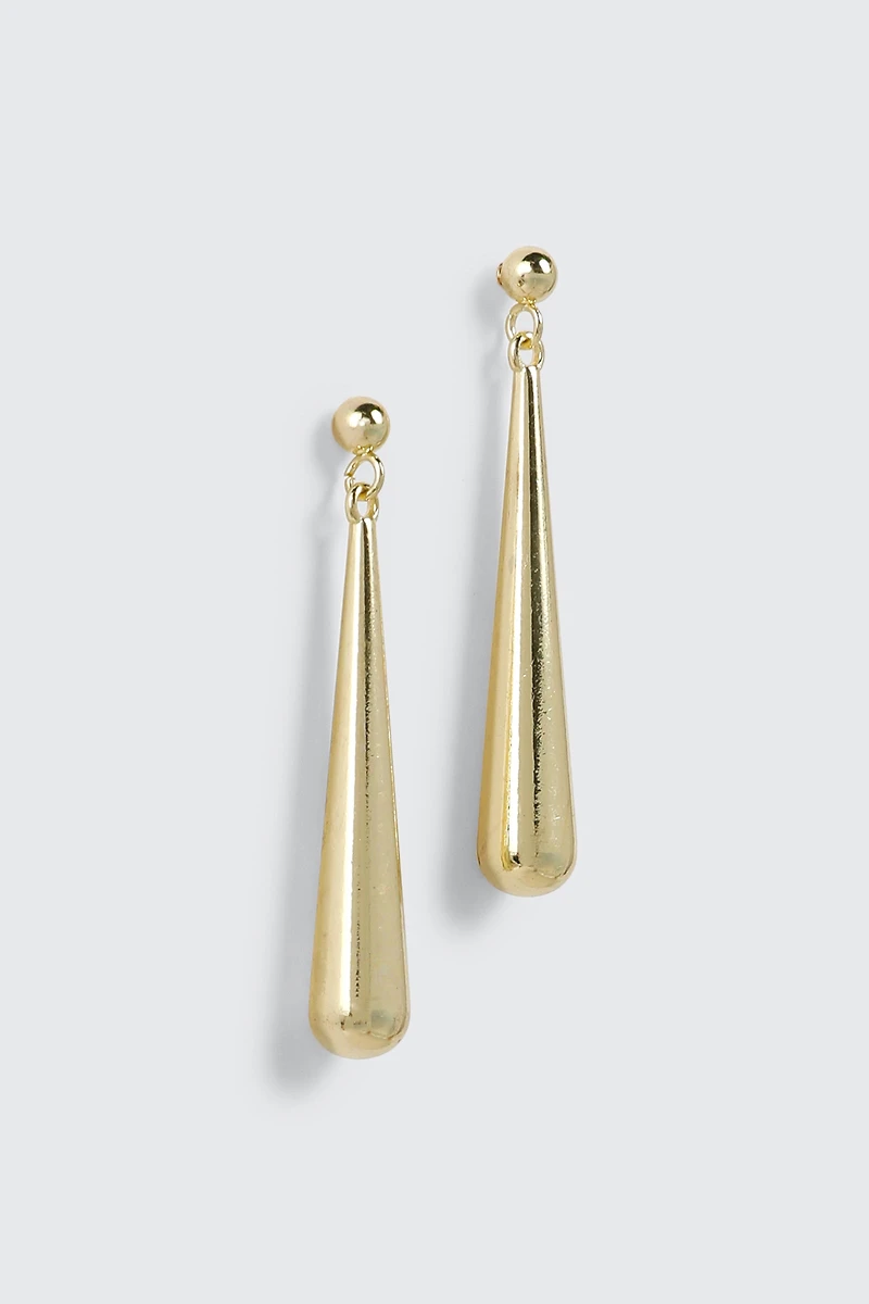 Boucles d'oreilles longues en goutte
