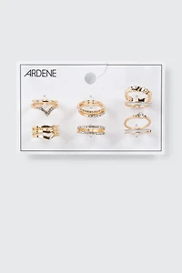 Lot de 10 bagues