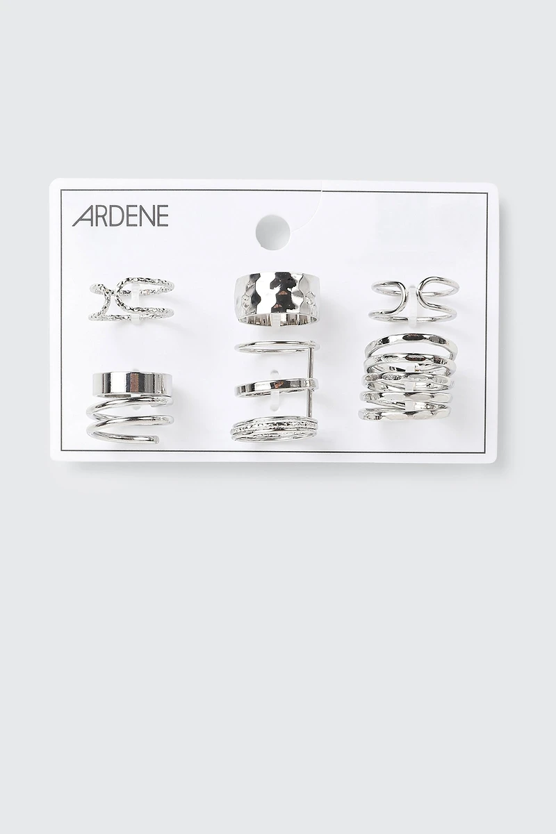 6-Pack Minimalist Rings
