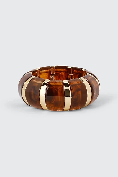Bracelet marbré épais