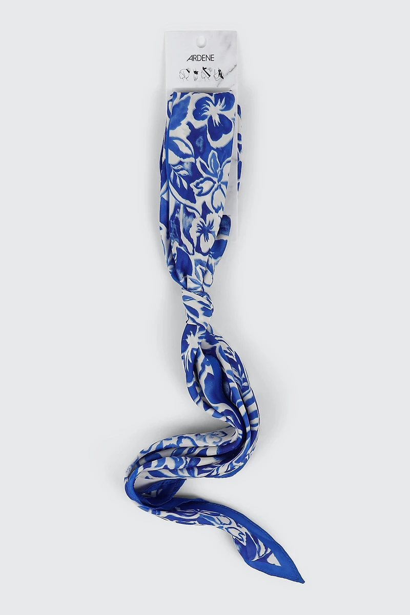 Floral Print Scarf