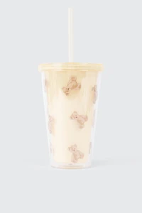 Tasse à boisson ours en peluche