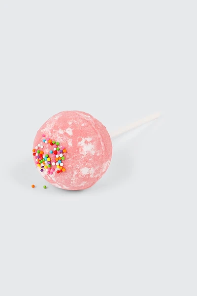 Bombe de bain sucette