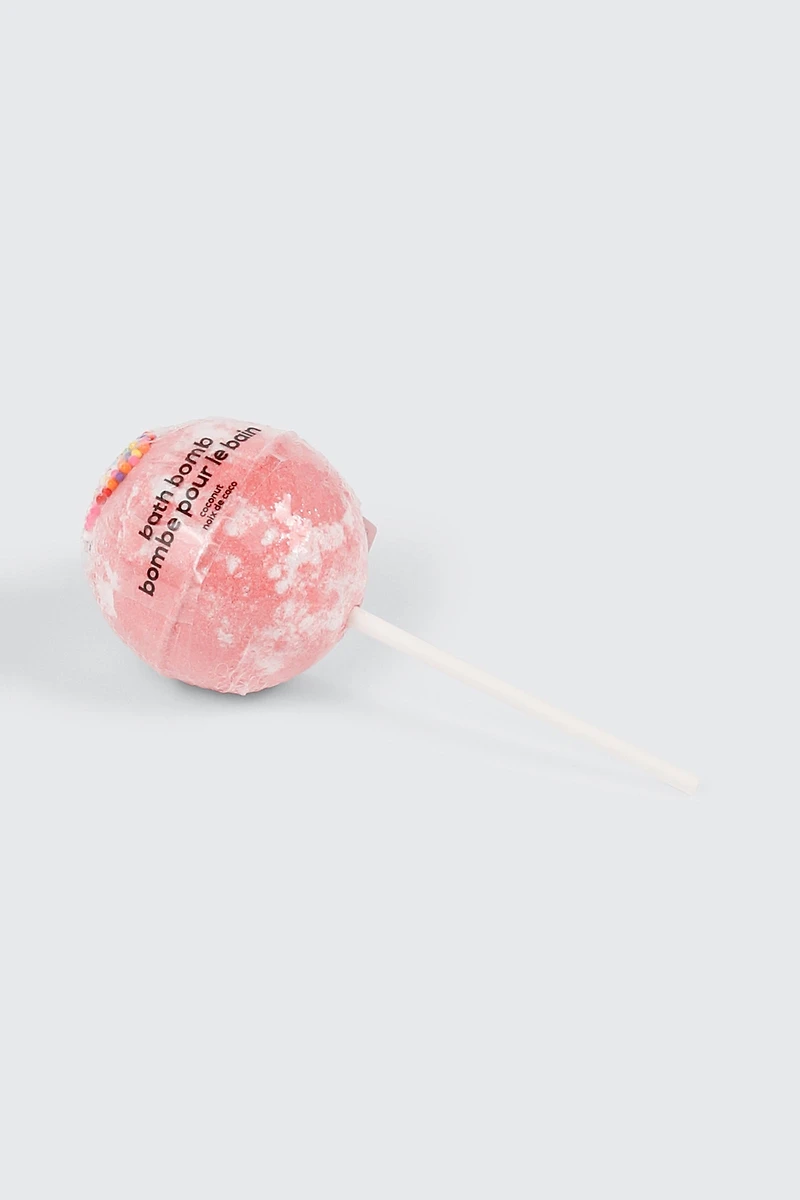 Bombe de bain sucette