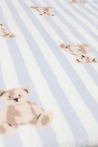 Teddy Bear Print Blanket