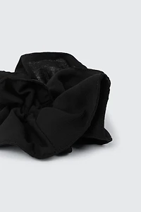 Ruffled Chiffon Scrunchie