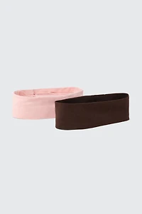 Lot de 2 bandeaux en tricot