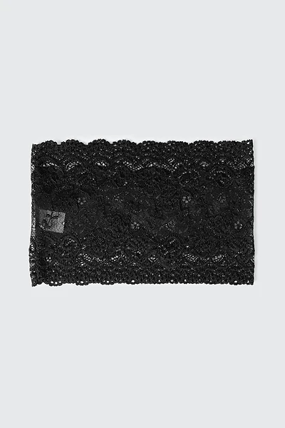 Bandeau large en dentelle