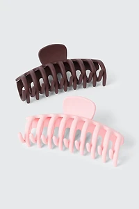Lot de 2 pinces à cheveux